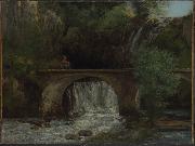 Gustave Courbet Le Grand Pont Spain oil painting artist